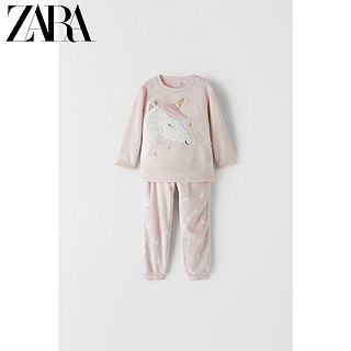 ZARA 新款 童装女童 动物印花睡衣 05507747620