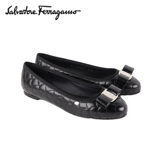 菲拉格慕(Salvatore Ferragamo)女士羊皮革女鞋0725995_1D _ 55 （20SS春夏）（送女友）