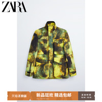 ZARA 新款 男装 秋冬印花夹克外套 08574326947