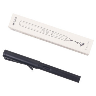 M&G 晨光 AWBY9004 钢笔式毛笔 磨砂黑 单支装