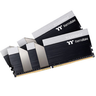 Thermaltake 曜越 钢影 TOUGHRAM DDR4 3200MHz 台式机内存 马甲条 黑色 16GB 8GBx2 R017D408GX2-3200C16A