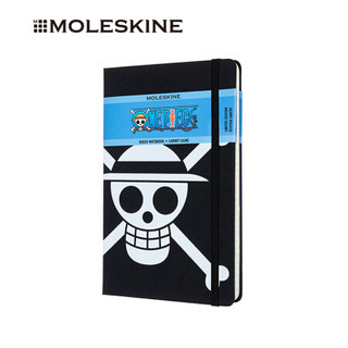 MOLESKINE 特别版航海王万里阳光号大型横间黑色笔记本