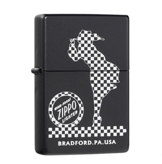 ZIPPO 之宝 日韩版系列 ZBT-1-146b 剪影风中女郎打火机 黑色/白色