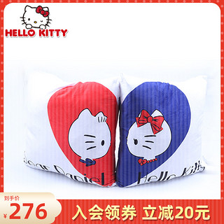 新品hello kitty凯蒂猫丹尼尔情侣抱枕沙发靠垫对装毛绒玩具礼物