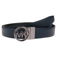 迈克·科尔斯（MICHAEL KORS） MK男士腰带 BELT系列牛皮革藏蓝色腰带 36H9SBLY1L NAVY BLK
