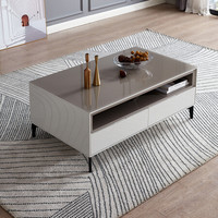 QuanU 全友 126106 钢化玻璃台面茶几