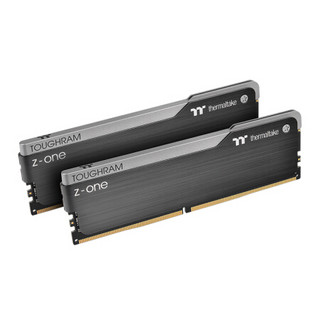 tt DDR4 3600MHz 台式机内存 马甲条 黑色 16GB 8GB*2 ToughRam Z-ONE