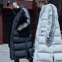 YS阿迪达斯 adidas羽绒服男装上衣2020冬季新款运动服长款保暖外套EH3991