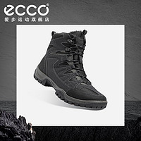 ECCO爱步登山鞋男2020冬季新款高帮防水徒步户外鞋子 远征811174