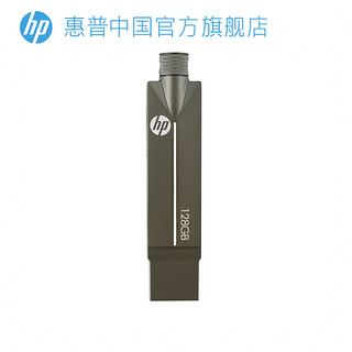 HP惠普手机u盘128g电脑两用type-c旋转双接口高速usb3.1学生优盘正品移动正版大容量