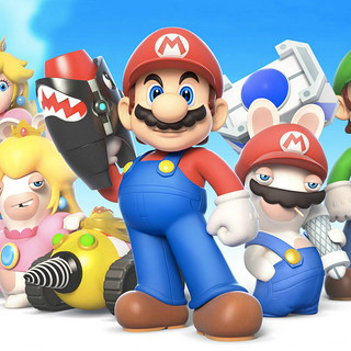 Nintendo 任天堂 主机游戏 Mario Rabbids 马里奥疯狂兔子 中文版