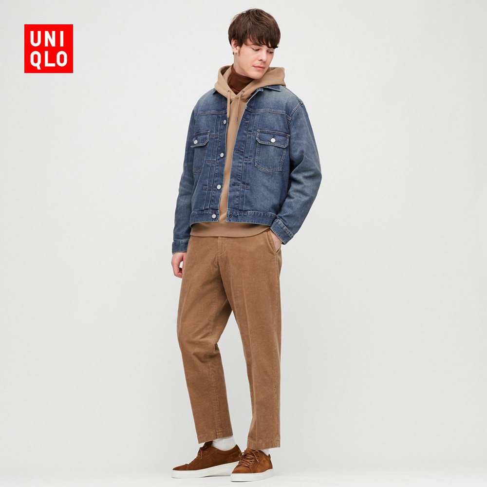 uniqlo 优衣库 425420 中性款牛仔茄克外套