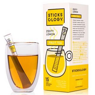 英国欧乐集（Sticksology）柠檬红茶 进口茶叶冲调饮品 袋泡茶包盒装1*15包 37.5g *5件