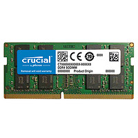 crucial 英睿达CT16G4SFD8266  DDR4 2666 16GB 笔记本内存条