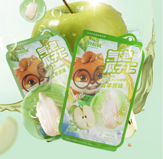 Three Squirrels 三只松鼠 气泡瓜子仁 青苹果味 120g*2袋