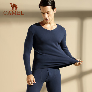 骆驼 CAMEL户外保暖内衣男2020秋冬新款亲肤绒黑科技透气薄款休闲套装女