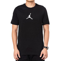 AIR JORDAN JUMPMAN系列 男士运动T恤 BQ6741-010 黑色 M