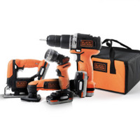 BLACK&DECKER 百得 BDCK123S1S-A9 充电锂电钻套装