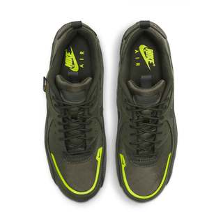 NIKE 耐克 Air Max 90 Surplus 男子休闲运动鞋 CQ7743-300 军裤卡其/红杉绿/亮眼柠檬黄 38.5