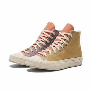 CONVERSE 匡威 all star 70s系列 1970s 中性运动帆布鞋 167767C 卡其色 38