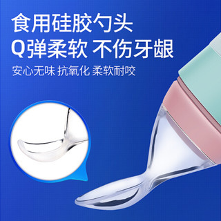 贝莱康(Balic) 米糊勺 婴儿喂养勺辅食勺子挤压式奶瓶 宝宝硅胶喂食器
