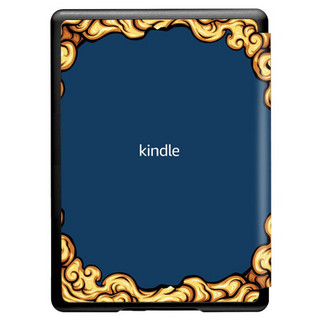 kindle Paperwhite系列 Paperwhite 经典版 第四代 6英寸电子书阅读器 8GB 雾蓝色 东来也保护套-嗨吃不胖套装