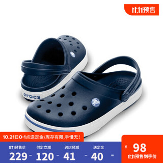 crocs拖鞋男鞋卡骆驰休闲鞋 2020新品 卡骆班2洞洞鞋女/11989 深蓝/宝石蓝-42T 45(290mm)