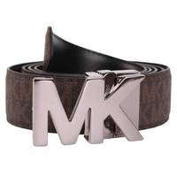 迈克·科尔斯(MICHAEL KORS) MK男士腰带 BELT系列PVC棕色礼盒款腰带 36H9MBLY4V BRN BLK