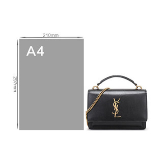 SAINT LAURENT 圣罗兰 女士金标斜挎包 533026-D42AW-1000