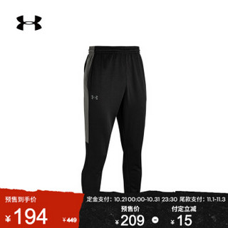 安德玛官方UA AF Graphic男子运动训练长裤Under Armour1360703 黑色001 M