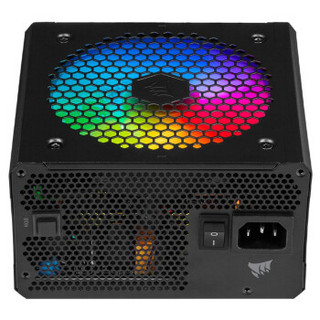 USCORSAIR 美商海盗船 CX550F RGB 铜牌（85%）全模组ATX电源 550W 黑色