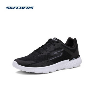 Skechers斯凯奇官方秋季新品男女鞋新款轻便运动鞋减震舒适休闲鞋跑步鞋 54353 蓝色/橘色/BLOR 41