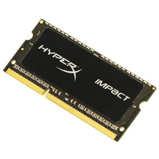 Kingston 金士顿 Impact系列 DDR4 3200MHz 笔记本内存 普条 黑色 16GB 8GB*2 HX432S20IB2K2/16