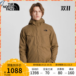 预TheNorthFace北面三合一冲锋衣男户外防水上新|4U7X