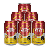 台湾啤酒     果味啤330ml*6听