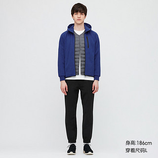 UNIQLO 优衣库 男装弹力运动拉链连帽开衫卫衣 433541