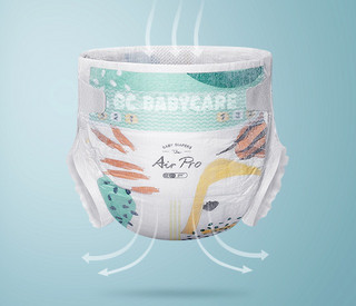 babycare纸尿裤超薄透气Air pro宝宝尿不湿L40*5包 *2件