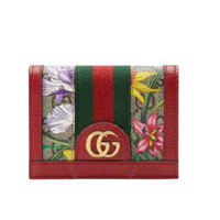 GUCCI 古驰 OPHIDIA系列 女士短款钱包 523155 92YBC 8722 红色