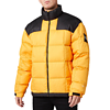 THE NORTH FACE 北面 SUMMIT系列Gold男士拉链短款鹅绒羽绒服 黄色/黑色XXL