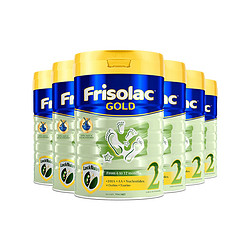 Frisolac 美素佳儿 婴幼儿配方奶粉 2段 900g*6罐