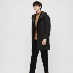 优衣库 UNIQLO 优衣库 431945 男装BLOCKTECH连帽大衣