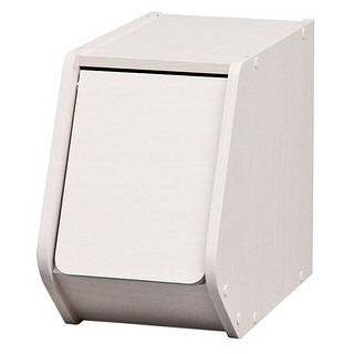 IRIS 爱丽思 STB-200D 可叠加木质抽屉式收纳柜 20*38.8*30.5cm 乳白色