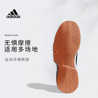 Adidas/阿迪达斯羽毛球鞋男透气减震训练鞋室内运动鞋网球FU8395