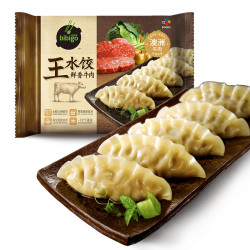  bibigo  必品阁  鲜香牛肉王水饺 300g 12只装 *14件