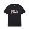 FILA 斐乐 E NATA IN ITALIA 男士运动T恤 F11M048101F-NV 黑色