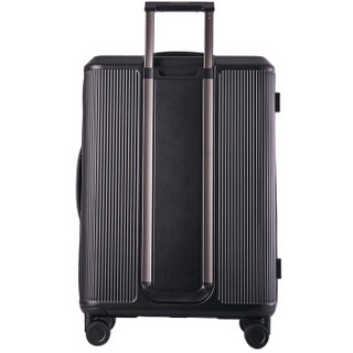 康沃（CONWOOD）行李箱PC129 20英寸黑色万向轮拉杆箱 男女登机箱防刮旅行箱