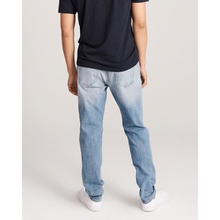 Abercrombie＆Fitch男装 运动风紧身直筒牛仔裤 157349-14 Abercrombie & Fitch