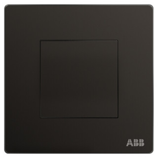 ABB 轩致系列 AF504-885 空白面板开关 黑色