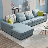 QuanU 全友102165A 现代布艺沙发