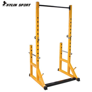 KYLIN SPORT KYLIN 多功能框式深蹲架卧推架杠铃架 安全举重床套装健身器材 PK041深蹲架